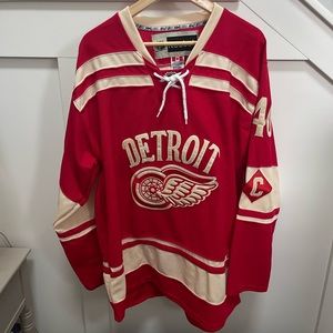 Zetterberg vintage Detroit red wings jersey
